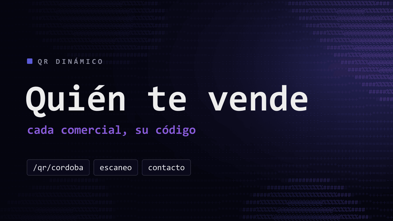 QR dinámico: mide qué comercial te vende